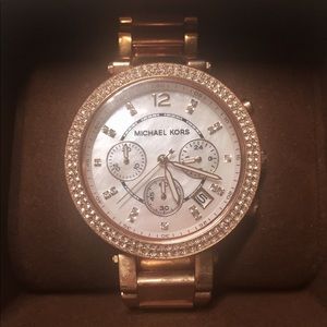 Michael Kors Rose Gold Watch